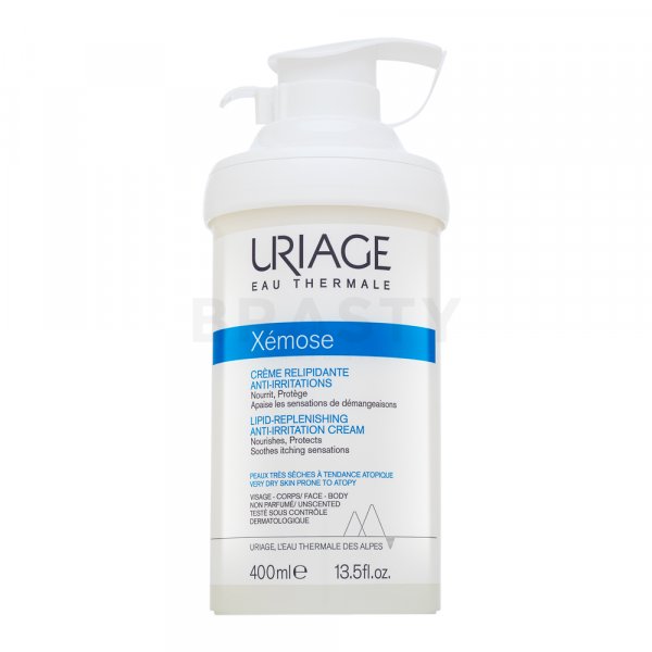 Uriage Xémose Lipid Replenishing Anti Irritation Cream zklidňující emulze pro suchou atopickou pokožku 400 ml