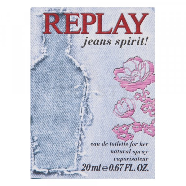 Replay Jeans Spirit! for Her toaletní voda pro ženy 20 ml