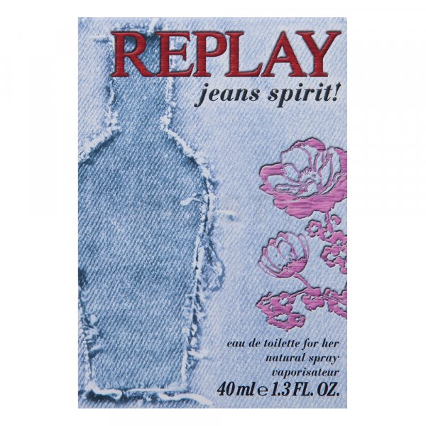 Replay Jeans Spirit! for Her Eau de Toilette nőknek 40 ml