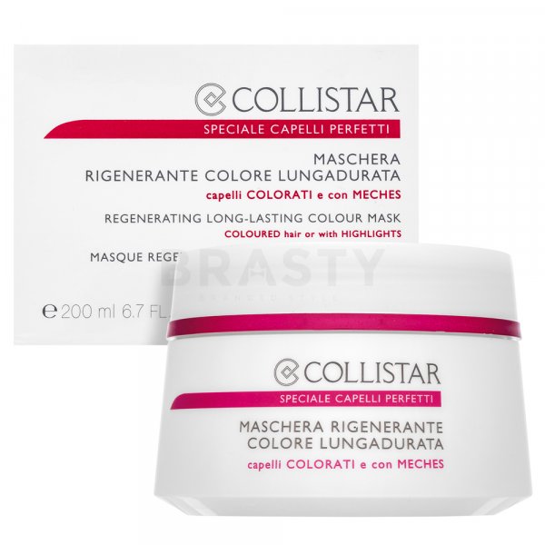 Collistar Regenerating Long-Lasting Colour Mask odżywcza maska do włosów farbowanych 200 ml