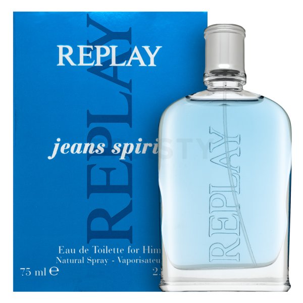 Replay Jeans Spirit! for Him Eau de Toilette voor mannen 75 ml