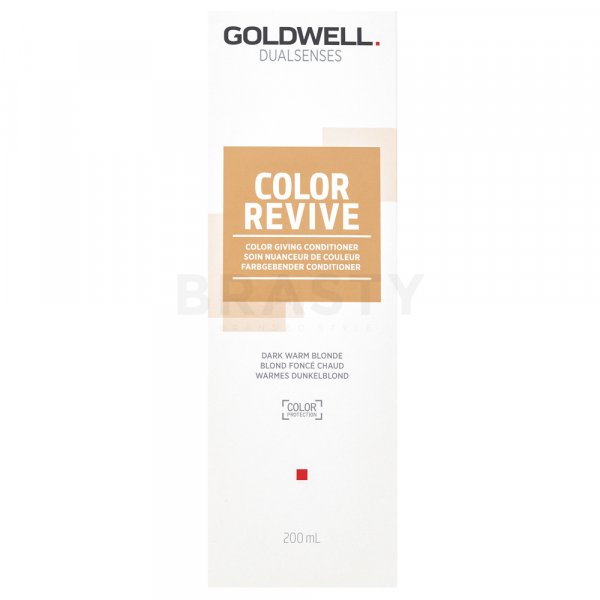 Goldwell Dualsenses Color Revive Conditioner Dark Warm Blonde balsam hrănitor pentru revigorarea nuantelor calde de blond 200 ml