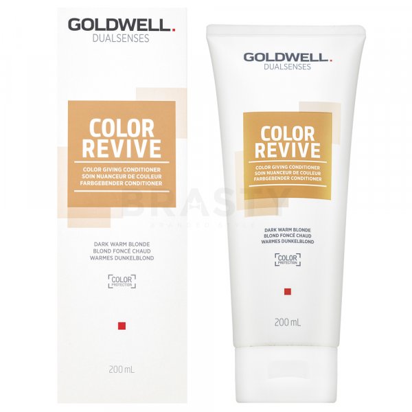 Goldwell Dualsenses Color Revive Conditioner Dark Warm Blonde pflegender Conditioner zur Wiederbelebung von warmen blonden Haartönen 200 ml