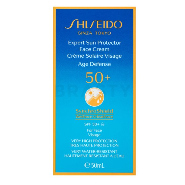 Shiseido Expert Sun Protector napozó krém Face Cream SPF50+ 50 ml
