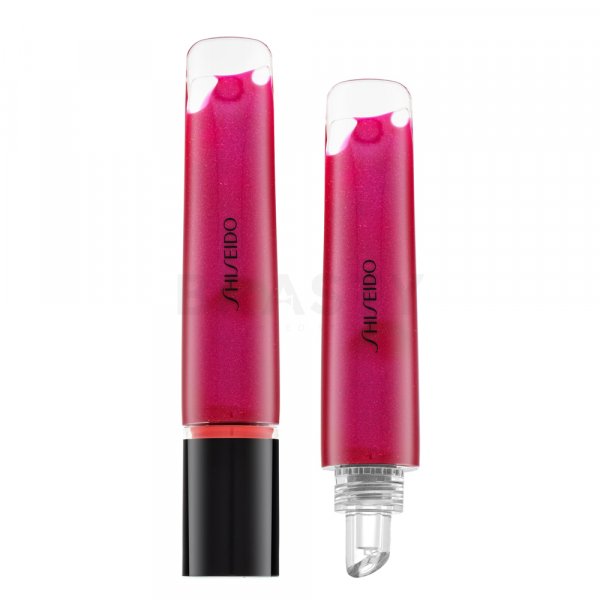 Shiseido Shimmer GelGloss 08 Sumire Magenta lip gloss cu luciu perlat 9 ml