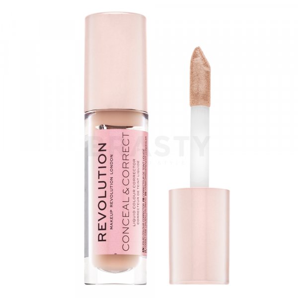 Makeup Revolution Conceal & Correct Peach tekutý korektor 4 ml