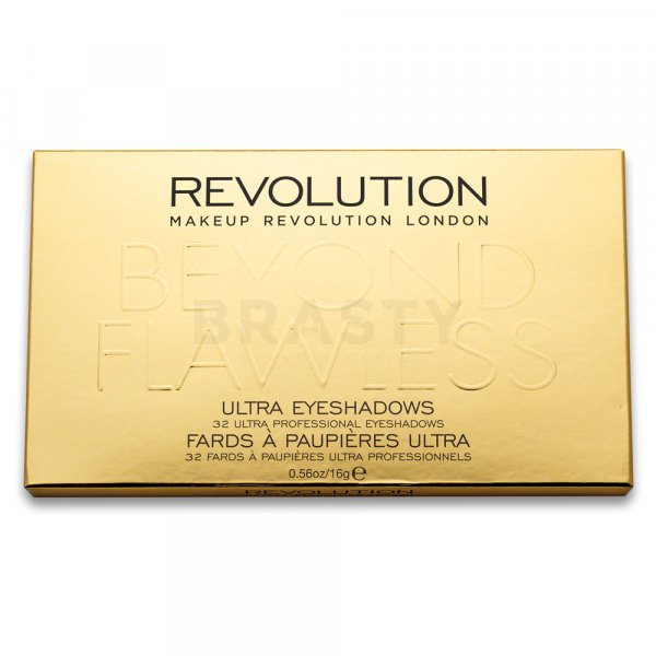 Makeup Revolution Beyond Flawless Ultra Eyeshadow Palette paletka očních stínů 16,5 g