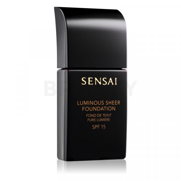 Sensai Luminous Sheer Foundation LS103 Sand Beige folyékony make-up az egységes és világosabb arcbőrre 30 ml
