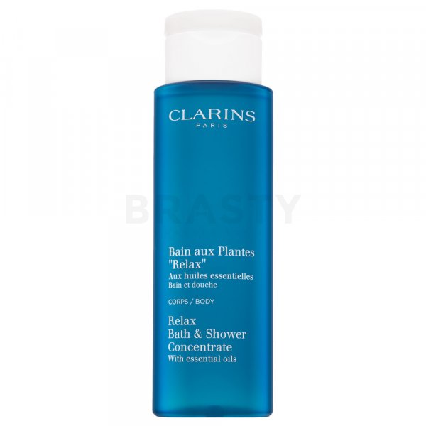 Clarins Relax Bath and Shower Concentrate gel relajante para baño y ducha con aceites esenciales 200 ml
