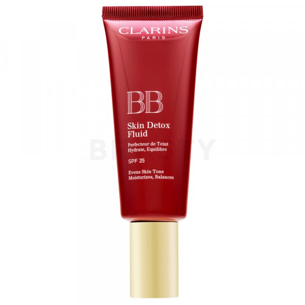 Clarins BB Skin Detox Fluid BB krém pro sjednocení barevného tónu pleti 02 Medium 45 ml