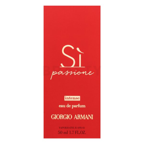 Armani (Giorgio Armani) Sí Passione Intense Eau de Parfum para mujer 50 ml