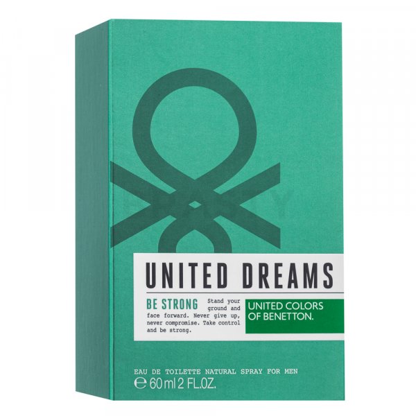 Benetton United Dreams Be Strong Eau de Toilette férfiaknak 60 ml