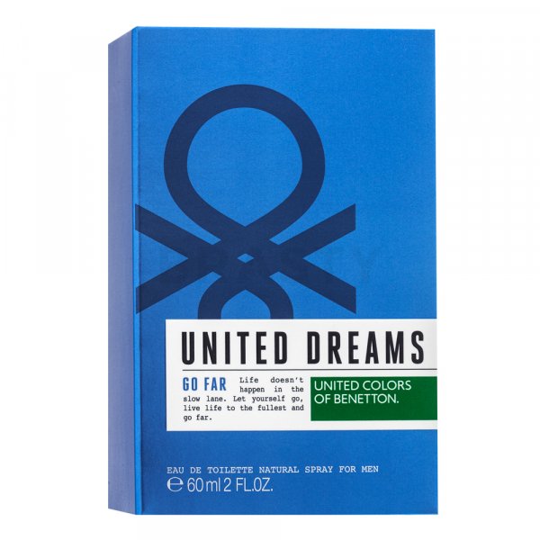 Benetton United Dreams Go Far Eau de Toilette voor mannen 60 ml
