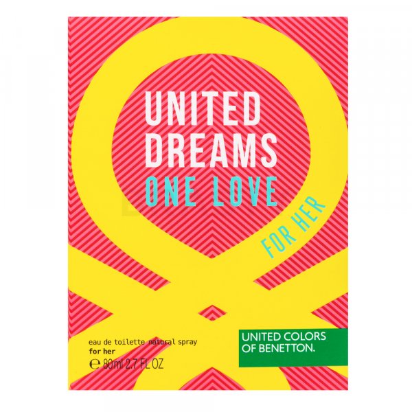 Benetton United Dreams One Love Eau de Toilette da donna 80 ml