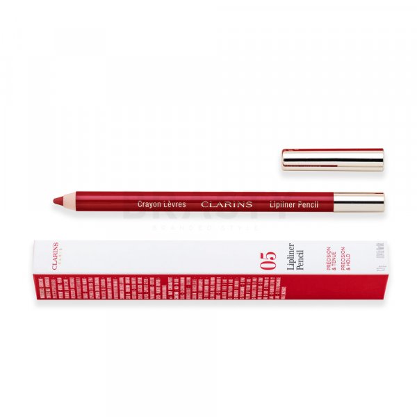 Clarins Lipliner Pencil potlood voor lipcontouren met hydraterend effect 05 Roseberry 1,2 g