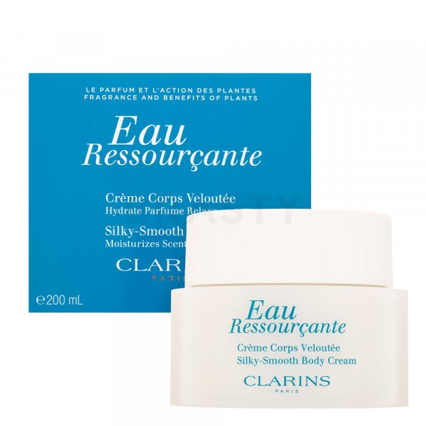 Clarins Eau Ressourcante Silky-Smooth Body Cream cremă de corp cu efect de hidratare 200 ml