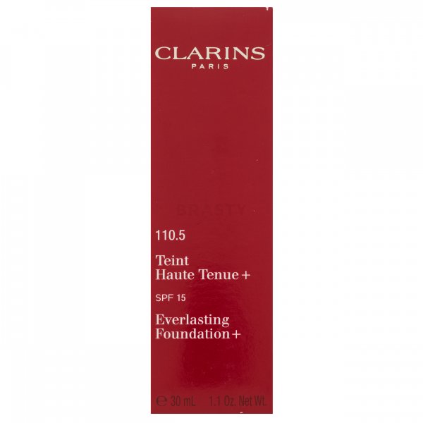 Clarins Everlasting Foundation+ dlouhotrvající make-up 110,5 Almond 30 ml