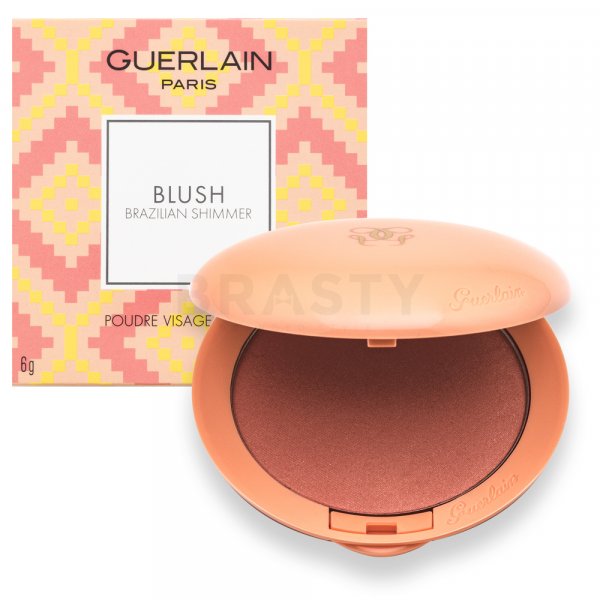 Guerlain Blush Brazilian Shimmer Pearly Face Powder pudrová tvářenka 6 g