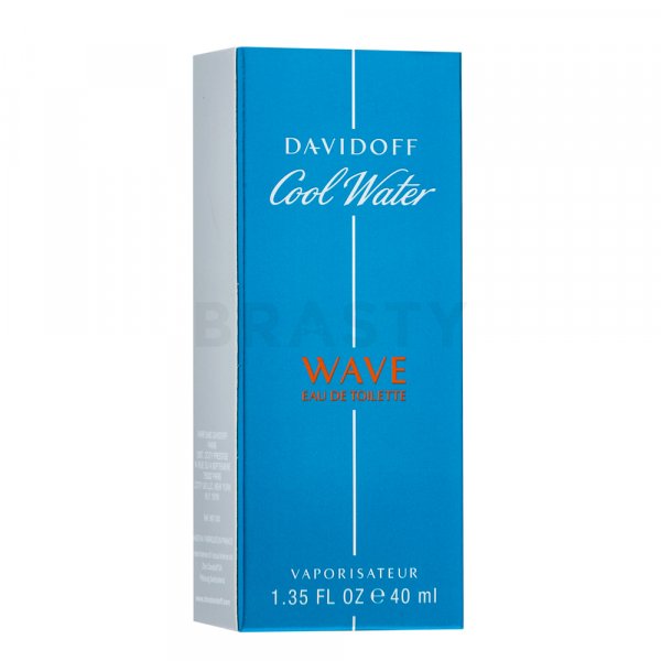 Davidoff Cool Water Wave Eau de Toilette da uomo 40 ml