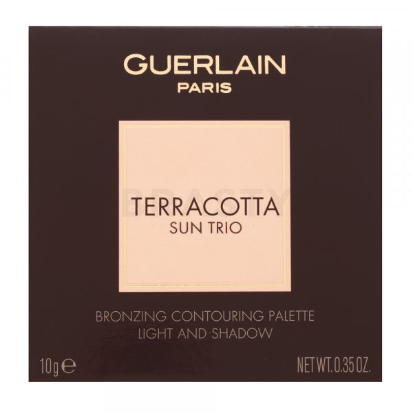 Guerlain Terracotta Sun Trio The Bronzing And Contouring Palette kontúrovacia paletka na tvár Clair 10 g