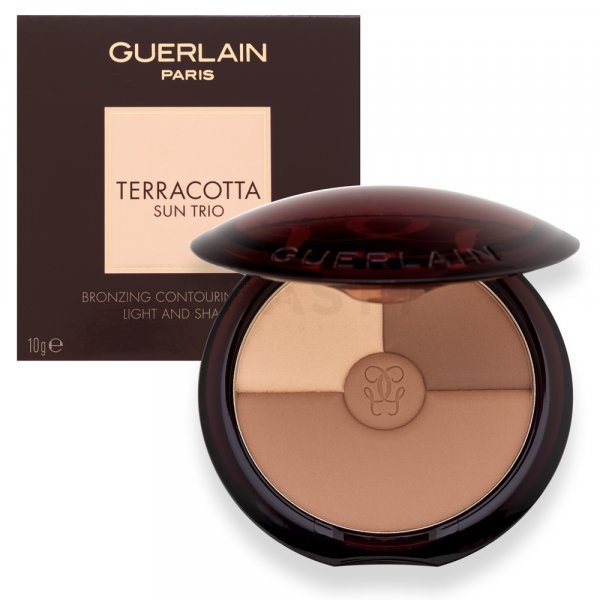 Guerlain Terracotta Sun Trio The Bronzing And Contouring Palette kontúrovacia paletka na tvár Clair 10 g