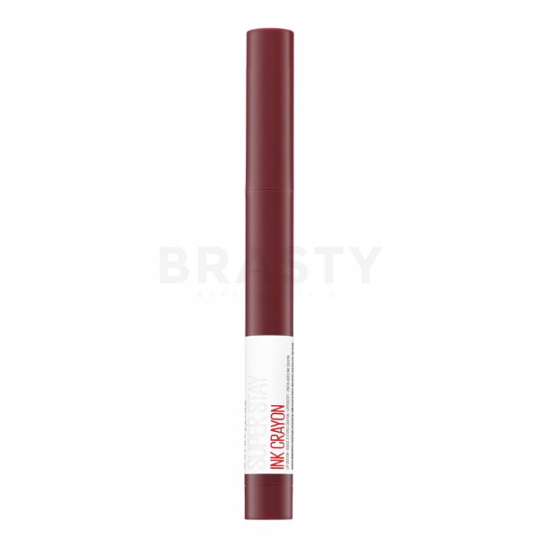 Maybelline Superstay Ink Crayon Matte Lipstick Longwear - Settle For More 65 rossetto per effetto opaco