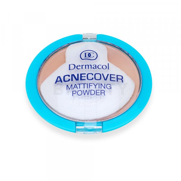 Dermacol ACNEcover Mattifying Powder Puder für problematische Haut No.02 Shell 11 g