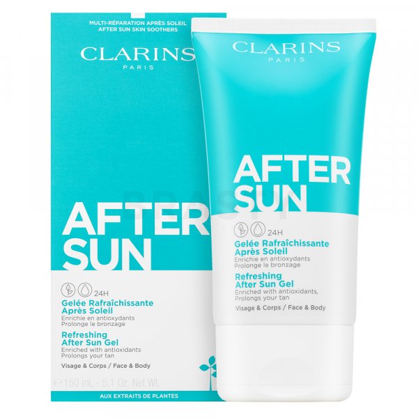 Clarins After Sun Refreshing After Sun Gel гел за лице след слънчеви бани 150 ml