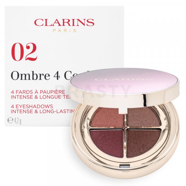 Clarins Eye Palette Ombre paletka očních stínů 02 Rosewood 4 g