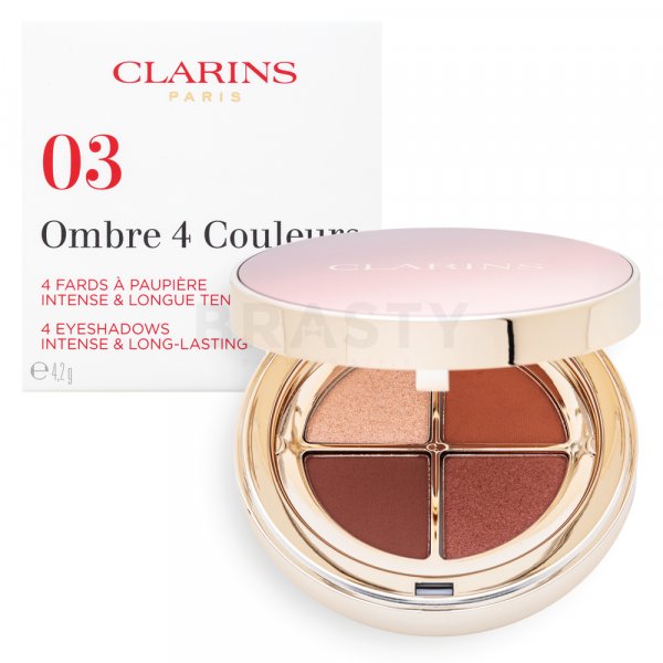 Clarins Eye Palette Ombre paletka očních stínů 03 Flame 4 g