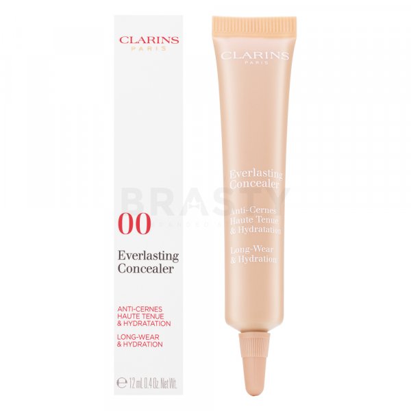 Clarins Everlasting Concealer tekutý korektor 00 Very Light 12 ml