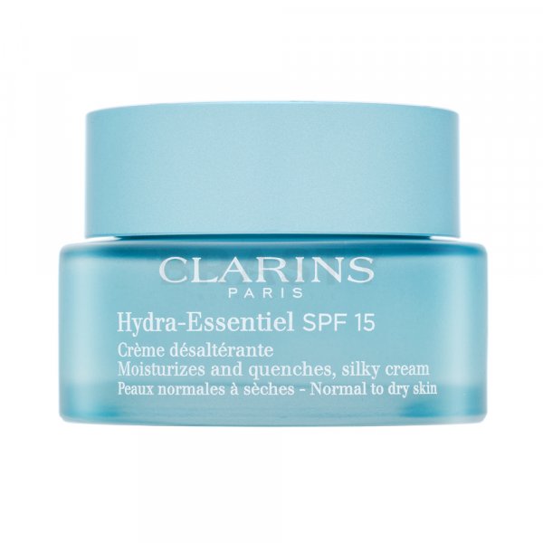 Clarins Hydra-Essentiel Silky Cream хидратиращ крем за уеднаквена и изсветлена кожа 50 ml
