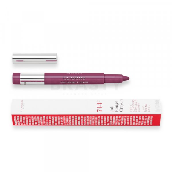 Clarins Joli Rouge Crayon kontúrovacia ceruzka na pery 2v1 744C Plum 0,6 g