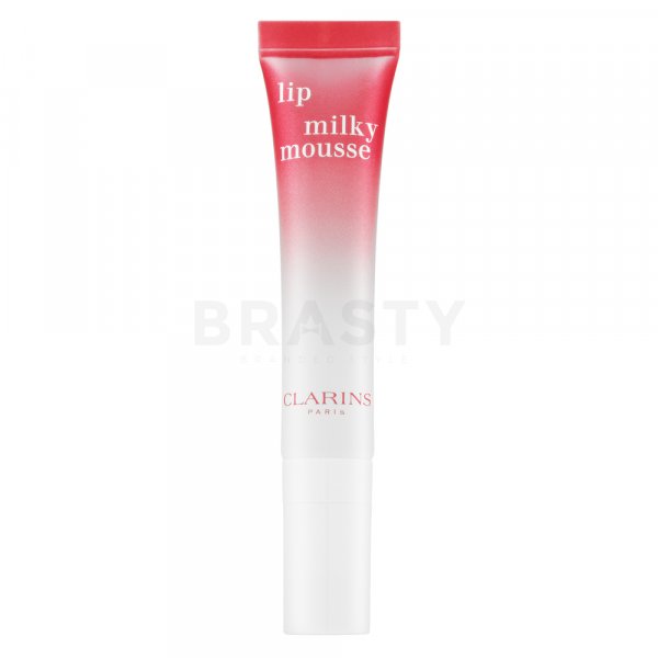 Clarins Lip Milky Mousse výživný balzám na rty s hydratačním účinkem 04 Milky Tea Rose 10 ml