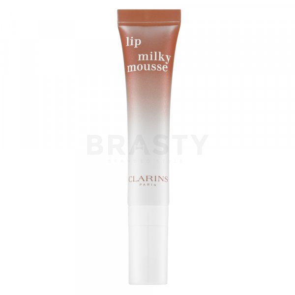 Clarins Lip Milky Mousse подхранващ балсам за устни с овлажняващо действие 06 Milky Nude 10 ml