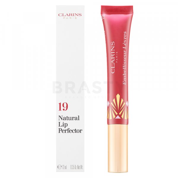 Clarins Natural Lip Perfector sijaj za ustnice 19 Intense Smoky Rose 12 ml