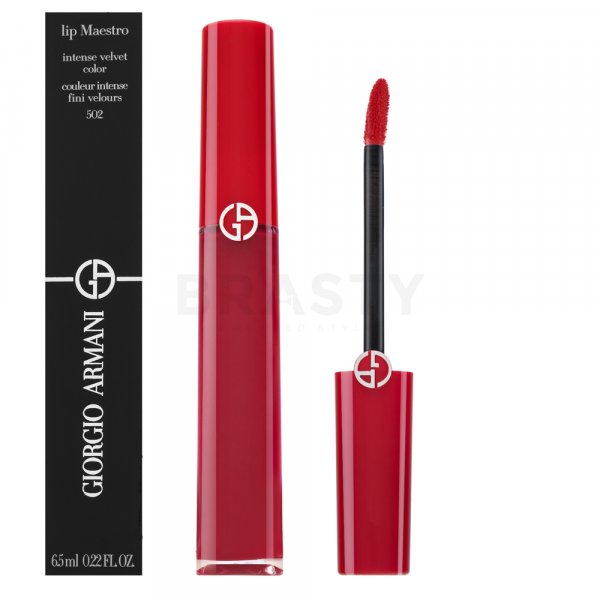 Armani (Giorgio Armani) Lip Maestro Liquid Lipstick 502 Ruj de buze lichid, de lunga durata 6,5 ml