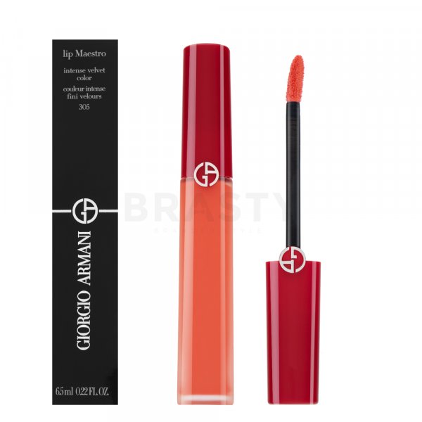 Armani (Giorgio Armani) Lip Maestro Liquid Lipstick Freeze 305 langanhaltender flüssiger Lippenstift 6,5 ml