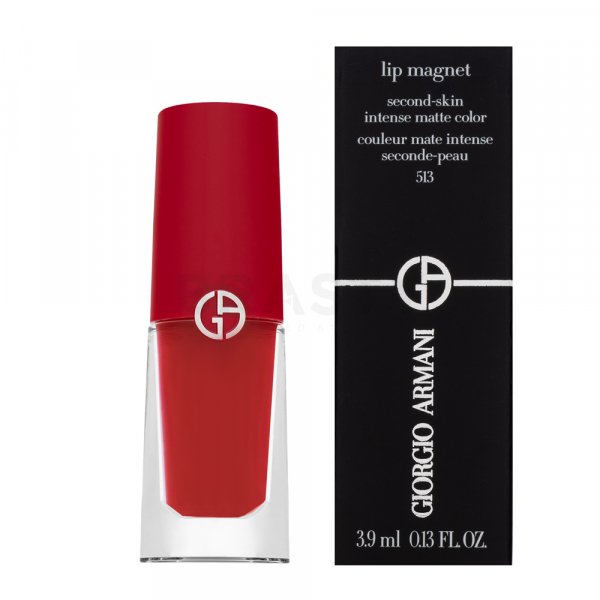 Armani (Giorgio Armani) Lip Magnet Second Skin Intense Matte Color Vibes dlouhotrvající tekutá rtěnka s matujícím účinkem 513 3,9 ml