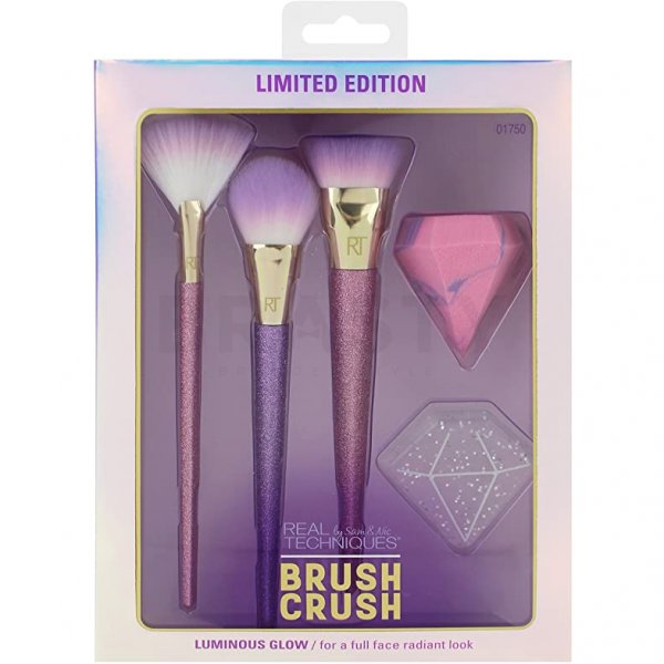 Real Techniques Luminous Glow Brush Crush - Limited Edition zestaw pędzli