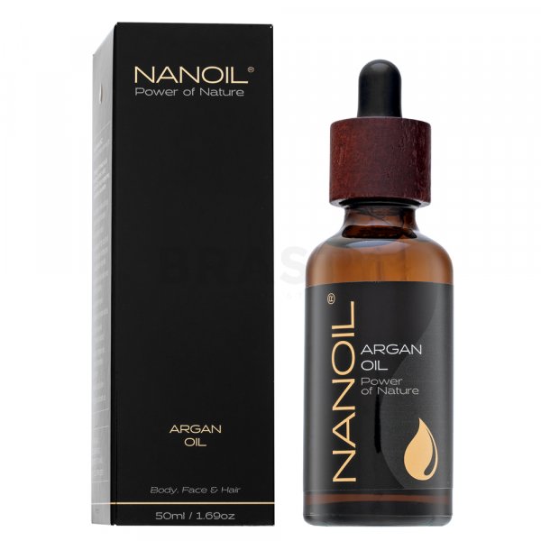 Nanoil Argan Oil olej pro všechny typy vlasů 50 ml