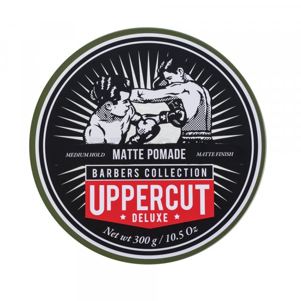 Uppercut Deluxe Matt Pomade pomada za lase za mat učinek 300 g