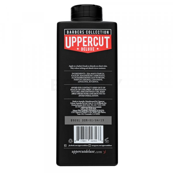 Uppercut Deluxe Barber Powder calming aftershave powder 250 g