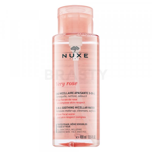 Nuxe Very Rose 3-in-1 Soothing Micellar Water solución micelar para calmar la piel 400 ml