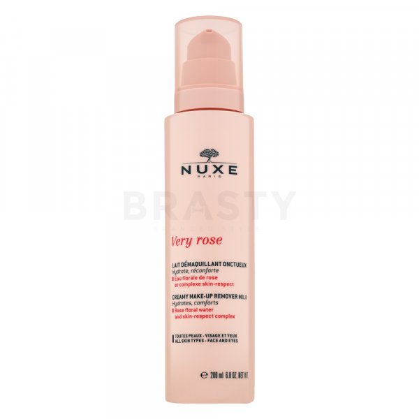 Nuxe Very Rose Creamy Make-Up Remover Milk čistiace mlieko pre citlivú pleť 200 ml