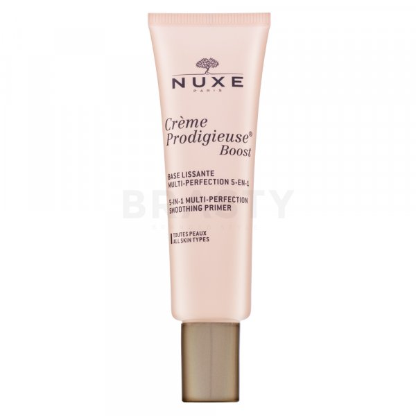 Nuxe Creme Prodigieuse Boost 5-in-1 Multi-Perfection Smoothing Primer Egységesítő sminkalap az egységes és világosabb arcbőrre 30 ml
