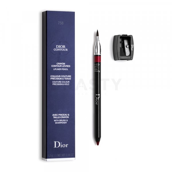 Dior (Christian Dior) Contour Lip Liner Pencil konturovací tužka na rty s ořezávátkem 758 Sophisticated Matte 1,2 g