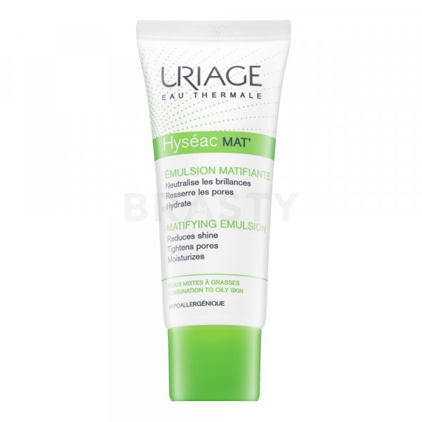 Uriage Hyséac Mat' Matifying Emulsion matting face gel for oily skin 40 ml