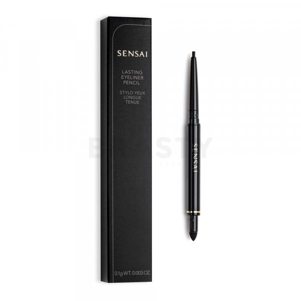 Kanebo Sensai Lasting Eyeliner - 01 Black tužka na oči 2v1 0,1 g