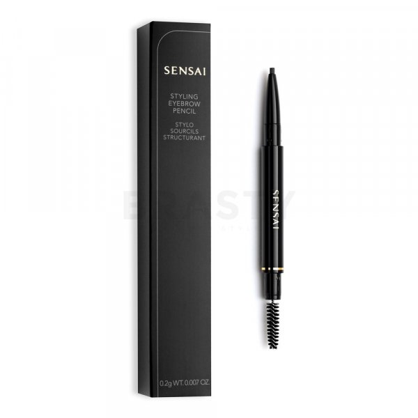 Kanebo Sensai Styling Eyebrow Pencil - 01 Dark Brown ceruzka na obočie 2v1 0,2 g